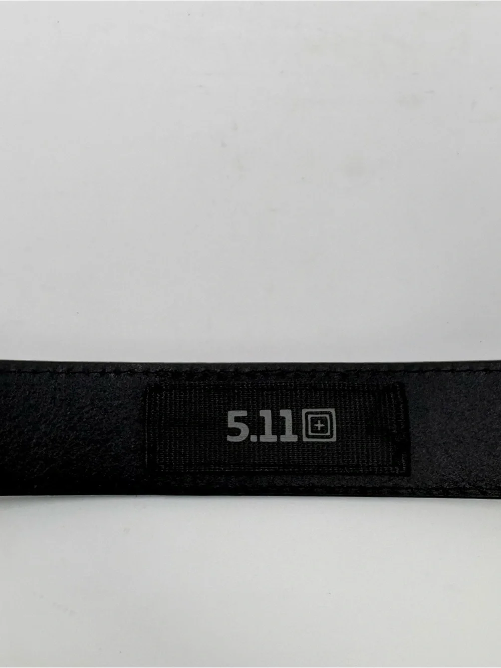 NWT 5.11 Tactical Leather Belt 2XL Heavy Duty CCW Belt Black Silver Buckle